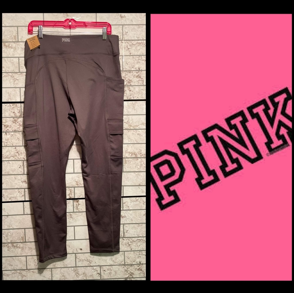 Varsity high waist full length vs PINK winter leggings